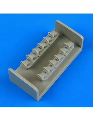 P-40M Kitty Hawk exhaust for Hobby Boss, 1/48 - Quickboost QB48 685