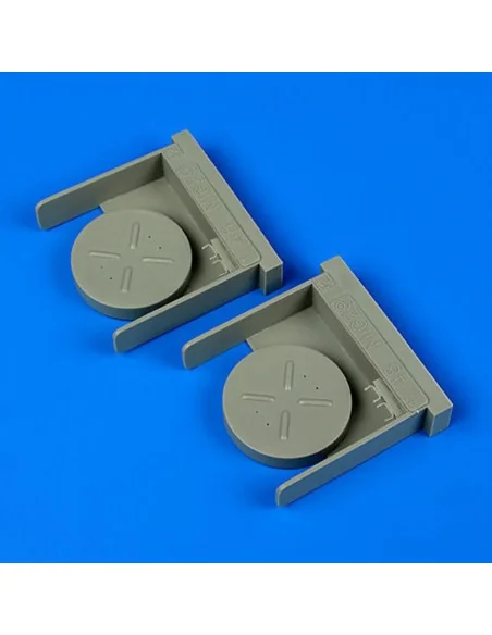MiG-29A Fulcrum exhaust covers type B, 1/48 - Quickboost QB48 686