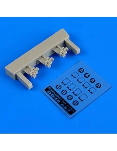 I-153 Chaika gunsights, 1/48 - Quickboost QB48 687