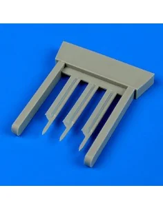 P-40 Warhawk pitot tubes, 1/48 - Quickboost QB48 690