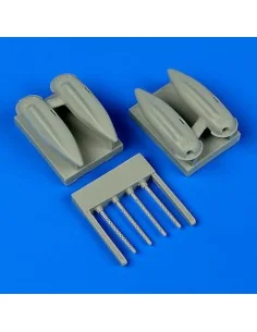 B-25J Mitchell external gun packs, 1/48 - Quickboost QB48 692