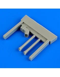 Gloster Gladiator air intakes f.Eduard/R Roden, 1/48 - Quickboost Q...