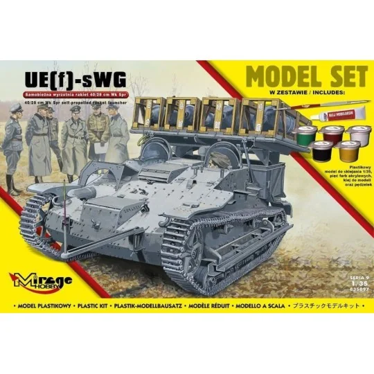 UE(f)-sWG, 40/28cm WK Spr(German self-pro propelled rocket launcher...