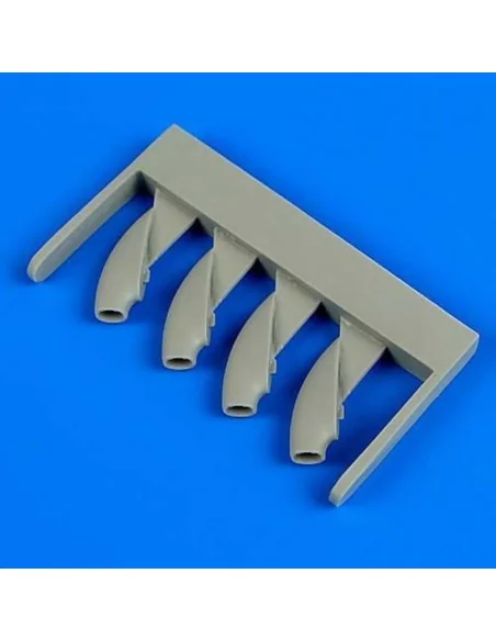 Petlyakov Pe-2 air intakes for Zvezda, 1/48 - Quickboost QB48 709
