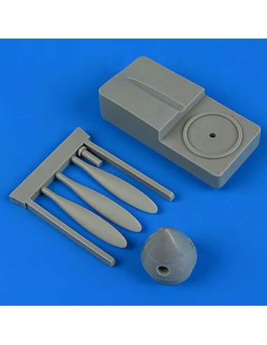 MiG-3 propeller w/tool for Trumpeter, 1/48 - Quickboost QB48 717