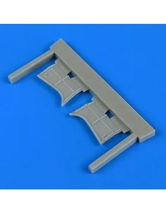 I-153 cockpit doors for ICM, 1/48 - Quickboost QB48 719