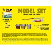 ORP"MAZUR"1935(Training Ship)(Model Set), 1/400 - Mirage Hobby 840061 ORP"MAZUR"1935(Training Ship)(Model Set), 1/400 - Mirage Hobby 840061