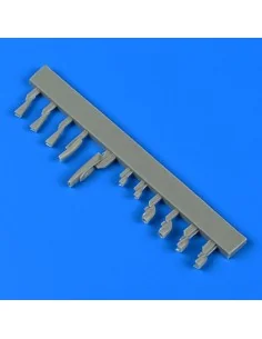 Super Etendard air scoops for Kinetic, 1/48 - Quickboost QB48 738