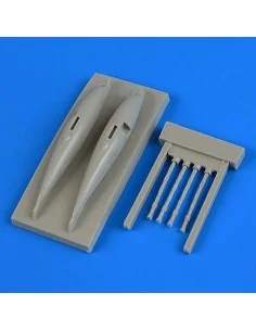 Gloster Gladiator gun pods f. Roden/Edua, 1/48 - Quickboost QB48 741