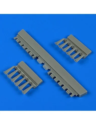 Heinkel He51.B exhaust for Roden, 1/48 - Quickboost QB48 751