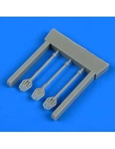 I-153 Chaika control lever for ICM, 1/48 - Quickboost QB48 753