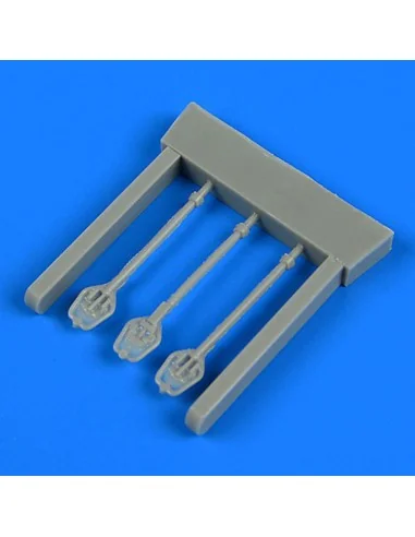 I-153 Chaika control lever for ICM, 1/48 - Quickboost QB48 753