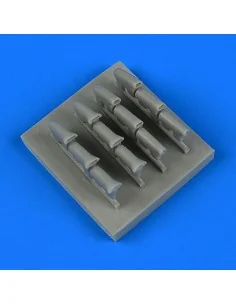 Defiant Mk.I exhaust for Airfix, 1/48 - Quickboost QB48 755
