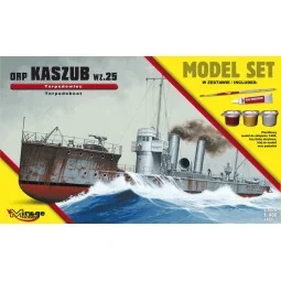ORP"KASZUB"-wz.25-TORPEDO Ship(Model Set, 1/400 - Mirage Hobby 840063