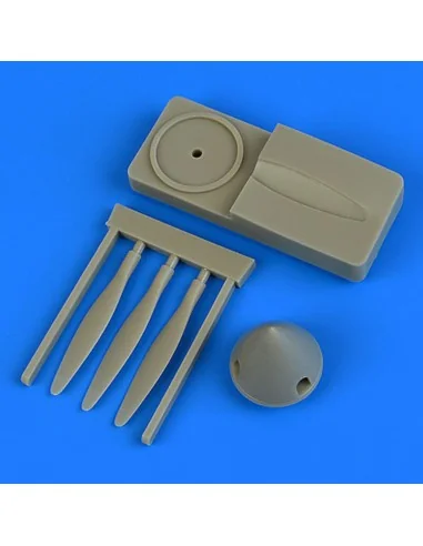 SAAB J-21 propeller w/tool f.pilot repli, 1/48 - Quickboost QB48 778