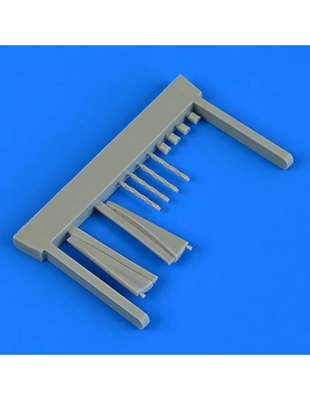 P-40B warhawk gun barrels for Airfix, 1/48 - Quickboost QB48 785