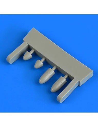 Spitfire Mk.IX blanking caps type B for Eduard, 1/48 - Quickboost Q...