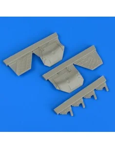F/A-22A Raptor undercarriage covers for HASEGAWA, 1/48 - Quickboost...