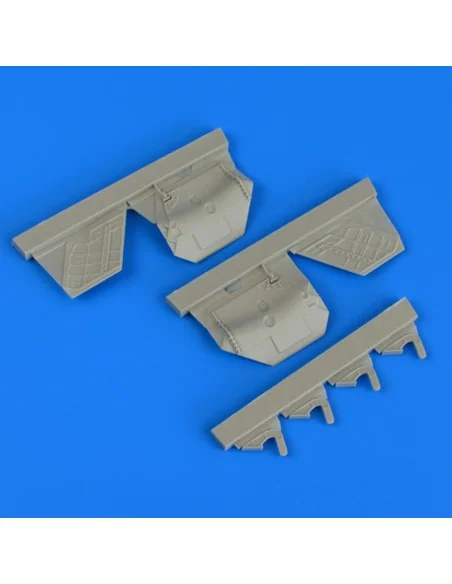 F/A-22A Raptor undercarriage covers for HASEGAWA, 1/48 - Quickboost...