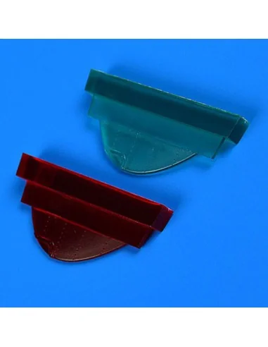 Bf 109F/G position lights for Eduard, 1/48 - Quickboost QB48 801