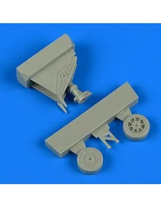 A-1H Skyraider tailwheel for Tamiya, 1/48 - Quickboost QB48 806