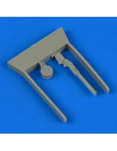 Parabellum LMG-14 WWI aircraft gun, 1/48 - Quickboost QB48 813