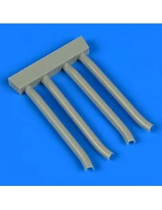 Pe-2 exhaust for Zvezda/Eduard, 1/48 - Quickboost QB48 818