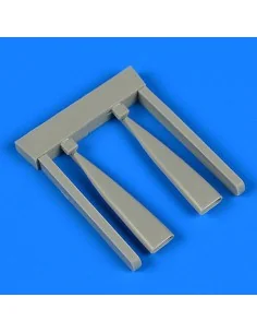 SAAB J-21 air intake for Pilot replicas, 1/48 - Quickboost QB48 819