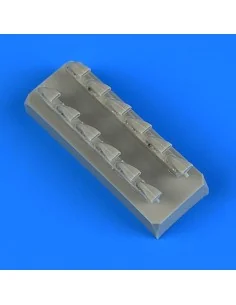Bf 109 G-6 exhaust for Tamiya, 1/48 - Quickboost QB48 821
