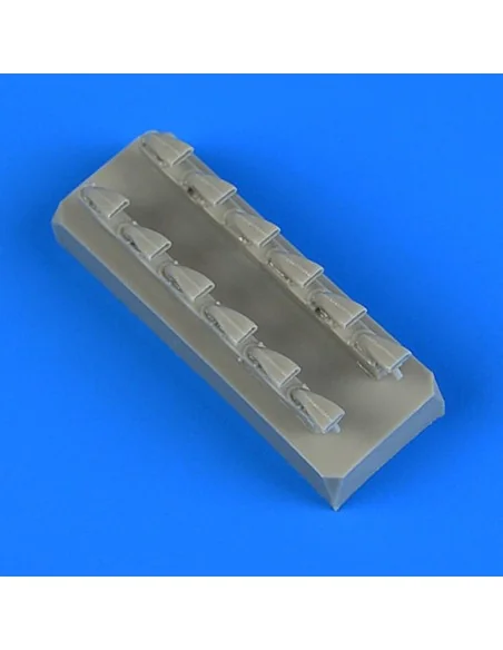 Bf 109 G-6 exhaust for Tamiya, 1/48 - Quickboost QB48 821