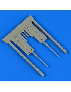 Bf 109 G-6 gun barrels for Tamiya, 1/48 - Quickboost QB48 822