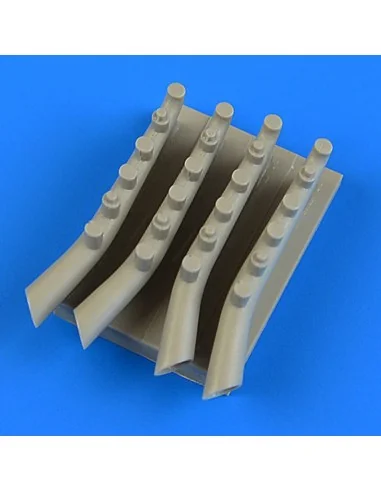 He 111H-3 exhaust for ICM, 1/48 - Quickboost QB48 823