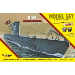 U23 (German Submarine WWII TypeIIB(Model (Model Set), 1/400 - Mirag...