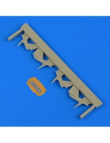 F-14A Tomcat tail reinforcement plates, 1/48 - Quickboost QB48 831