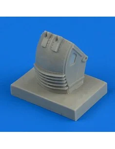 Su-27 Flanker front wheel fender-late, 1/48 - Quickboost QB48 854