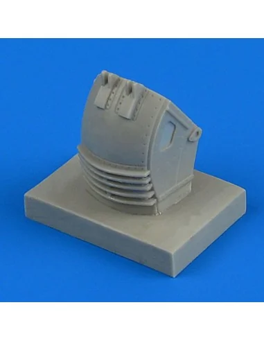 Su-27 Flanker front wheel fender-late, 1/48 - Quickboost QB48 854