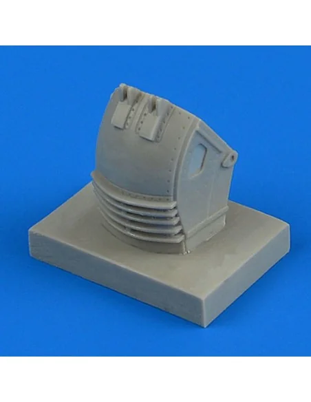 Su-27 Flanker front wheel fender-late, 1/48 - Quickboost QB48 854
