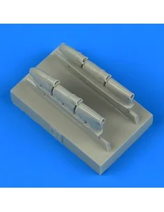 Spitfire Mk.I exhaust for Tamiya, 1/48 - Quickboost QB48 866