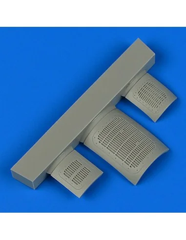 Su-34 Fullback tail cooling grilles for Kitty Hawk, 1/48 - Quickboo...