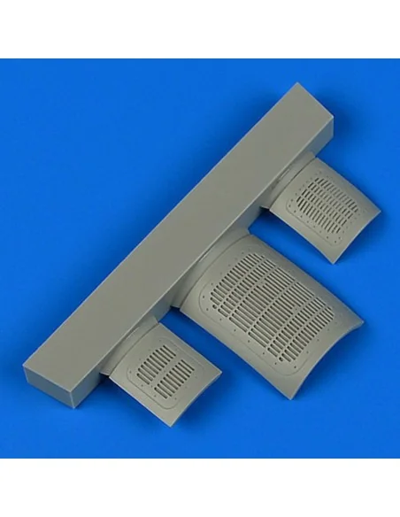 Su-34 Fullback tail cooling grilles for Kitty Hawk, 1/48 - Quickboo...