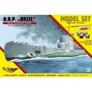 ORP"Orzel"(Polish Submarine1939)ModelSet, 1/400 - Mirage Hobby 840092