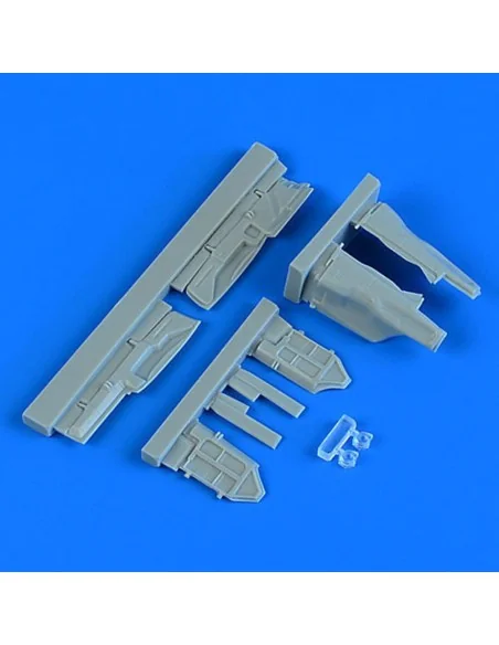 MiG-29 Fulcrum undercarriage covers f.Academy, 1/48 - Quickboost QB...
