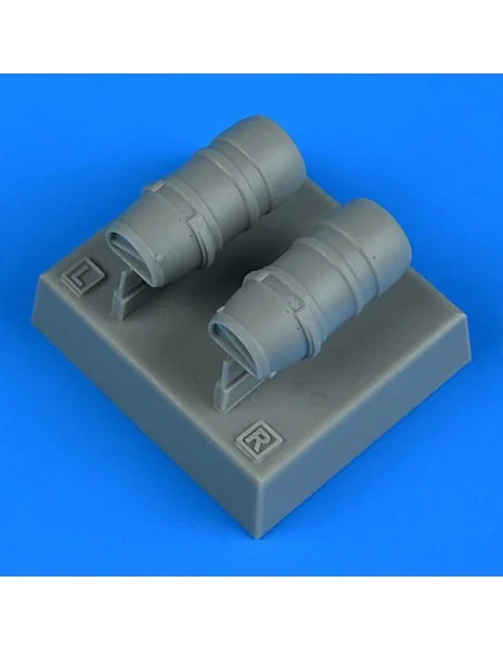 Macchi Mc.205 Veltro oil radiators for Hasegawa, 1/48 - Quickboost ...