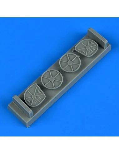 A-37 Dragonfly FOD covers f. Trumpeter, 1/48 - Quickboost QB48 926