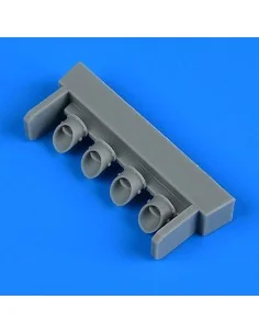 P-38F/G Lightning exhaust for Tamiya, 1/48 - Quickboost QB48 927