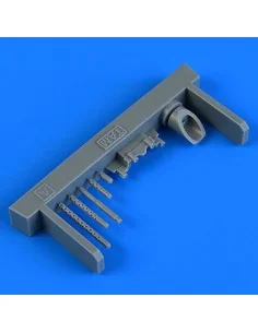 P-38F/G Lightning gun barrels - type A for Tamiya, 1/48 - Quickboos...