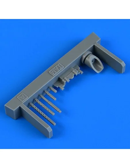 P-38F/G Lightning gun barrels - type A for Tamiya, 1/48 - Quickboos...