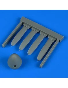 P-51D Mustang propeller for Eduard, 1/48 - Quickboost QB48 934