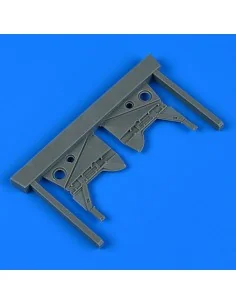 Hawker Hurricane undercarriage covers for Hasegawa, 1/48 - Quickboo...