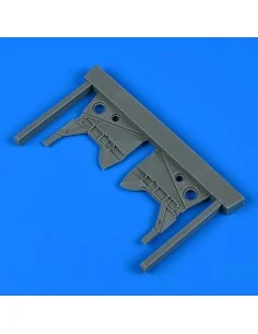 Hawker Hurricane undercarriage covers for Airfix, 1/48 - Quickboost...